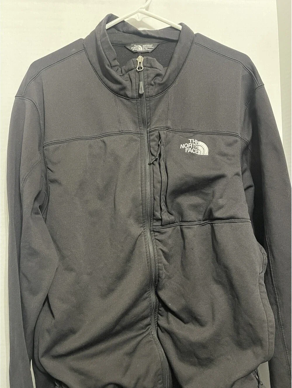 Men's The North Face Jacket XL Black Full Zip-Up